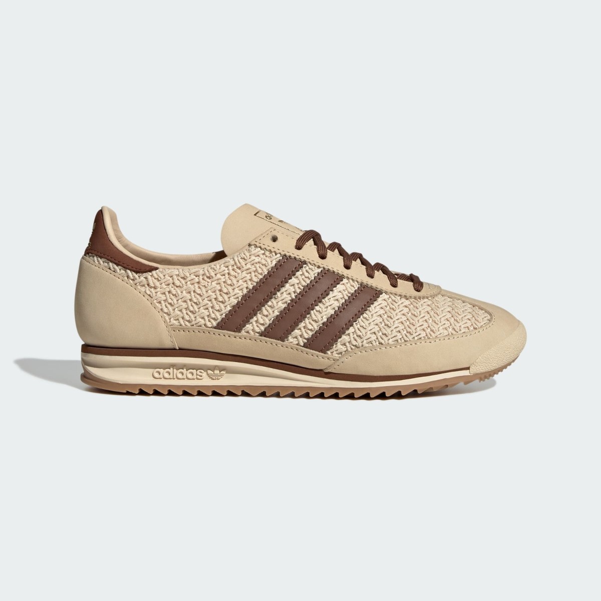 adidas サンバ og 24.0 Adidas W SL 72 OG Sneakers Original Shoes Sand Strata/Brown JR4229