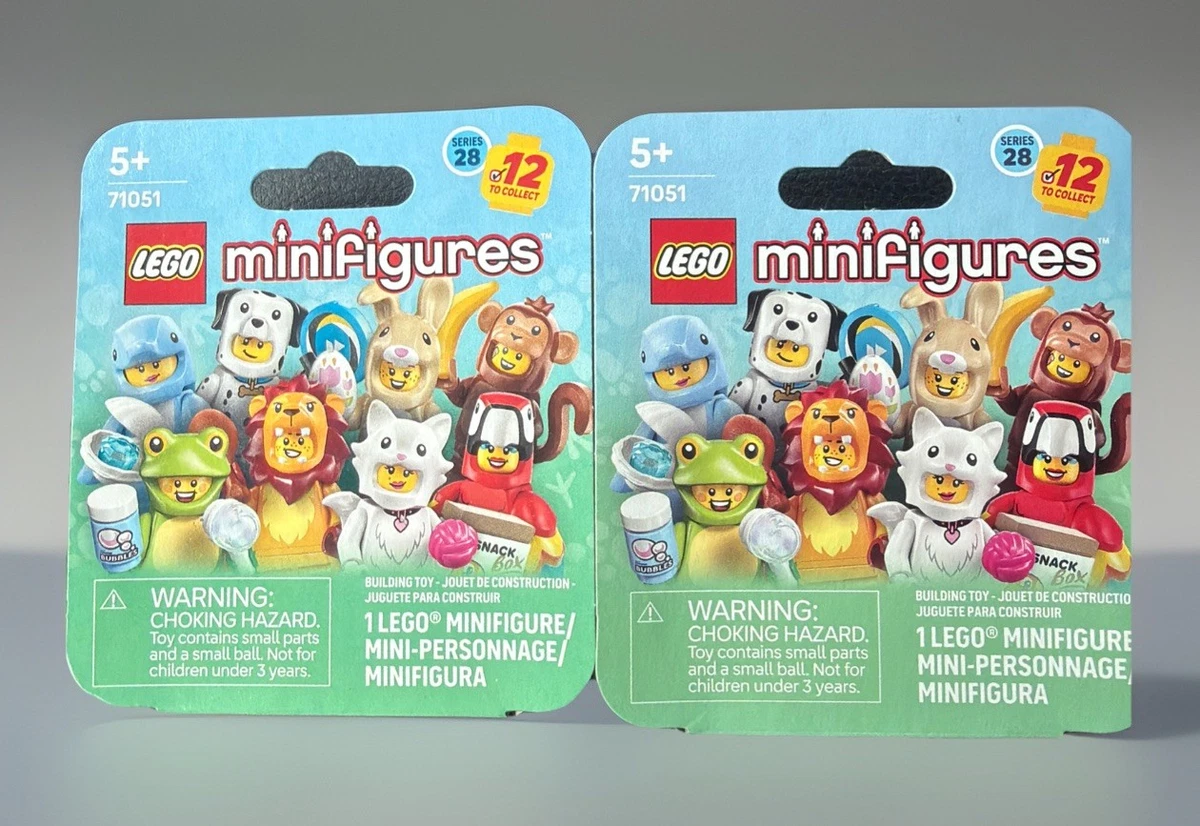 LEGO Minifigures (Lot Of 4) Animal Series 28 Mystery Boxes 71051