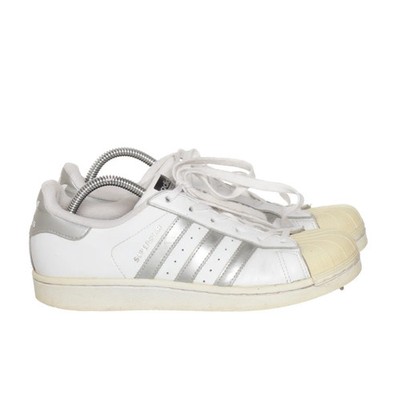 Adidas, Sneaker, Größe: 40, model: superstar, Weiß/Silber, Damen #Zas