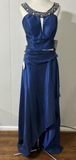 Jovani New York Blue Two Piece Gown Size 4