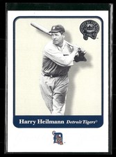 2001 Fleer Greats of the Game #84 Harry Heilmann
