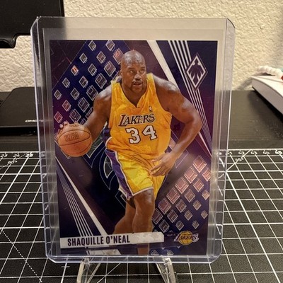 Shaquille O'Neal 2023-24 Panini Phoenix #41 Purple /275 color match 