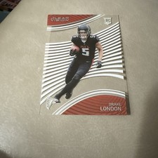 2022 Drake London Panini Chronicles Clear Vision Rookie #CVR-17 Falcons USC