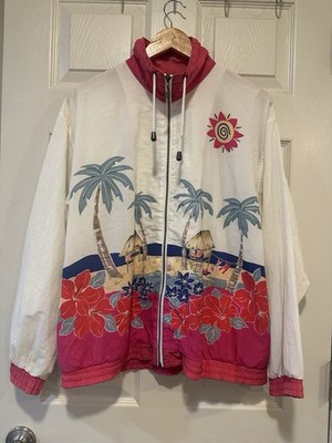 Vintage Catalina Nylon Zip Up Jacket Size M