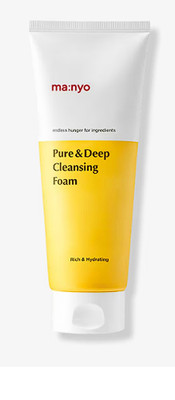 Manyo Pure & Deep Cleansing Foam | Gentle Hydrating Foaming Face Wash 100ml