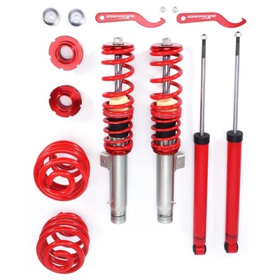 Combinés Filetés Ressort de bobine for BMW 3 E46 Berline de 1998 a 2005 Coupe - Photo 1/4