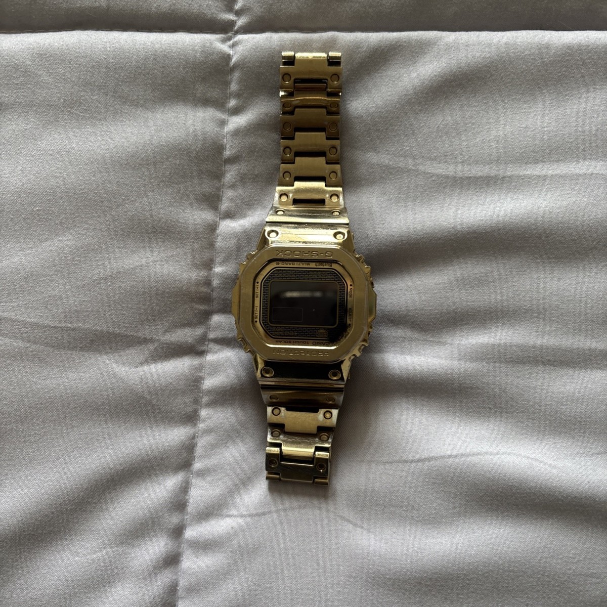 G-SHOCK ゴールド デジタル腕時計 CASIO 3459/3461 【公式通販】