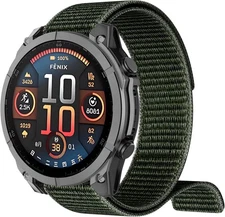 OVERSTEP Quick Dry Watch Band Compatible with Fenix 8 47mm/Fenix Army Green 
