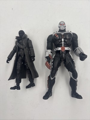 GI Joe Extreme Skar Iron Klaw 1995 and Snake Eyes Paris Pursuit 2009 Used