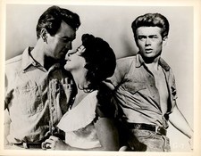 CGE89 Original Photo JAMES DEAN ROCK HUDSON ELIZABETH TAYLOR 1956 