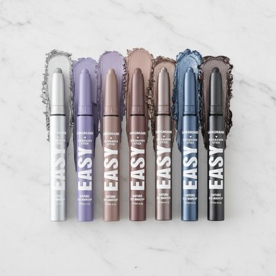 6 Stück Multi-Color Lidschatten Stick Set - Langanhaltendes Cremiges Augen Make-up Kit mit...