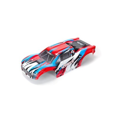 Arrma Fertigkarosserie VORTEKS 4X4 BLX - Rot/Blau Z-ARA402319