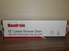 Neodrain 12" Linear Shower Drain