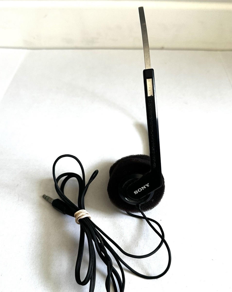 Vintage 80s Sony Mdr-010 Dynamic Stereo Walkman Headphones