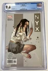 NYX #4 CGC 9.8 2nd Laura Kinney X-23 1st Tatiana Wolverine 2004 Marvel WP