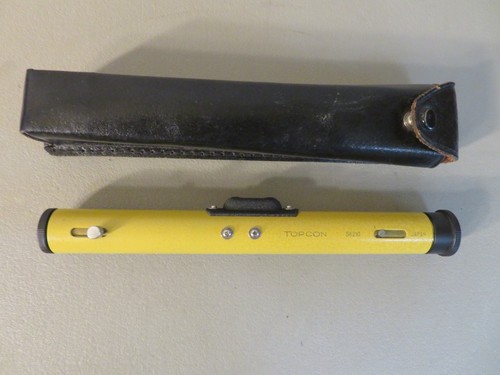 TOPCON 56210 HAND LEVEL GRADE CHECKER W/ LEATHER CASE