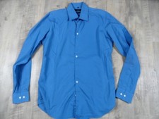 Abrams beautiful slim fit shirt blue size 39/40 VEY1017