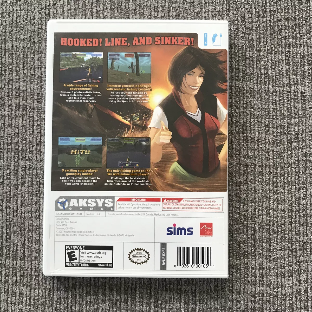 Permanecer Mordrin calendario Hooked Real Motion Fishing Video Game for Nintendo Wii - Complete W/ Manual | eBay Permanecer Mordrin calendario Hooked Real Motion Fishing Video Game for Nintendo Wii - Complete W/ Manual | eBay