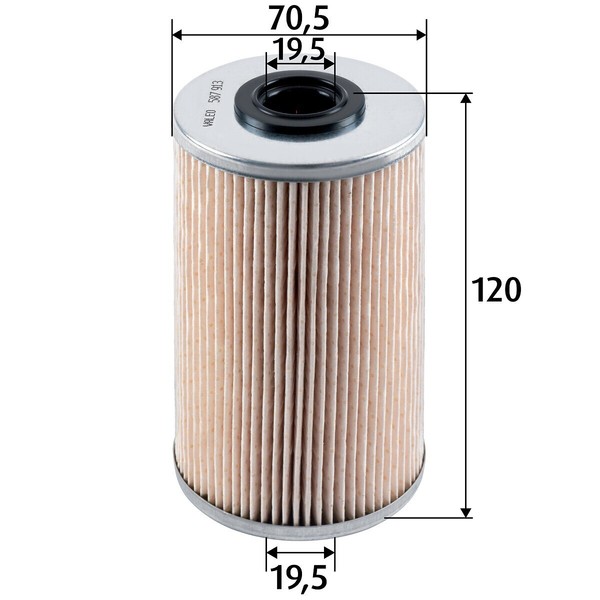 Valeo Kraftstofffilter (587913) FüR Renault Master II Trafic Ii Opel Movano-image
