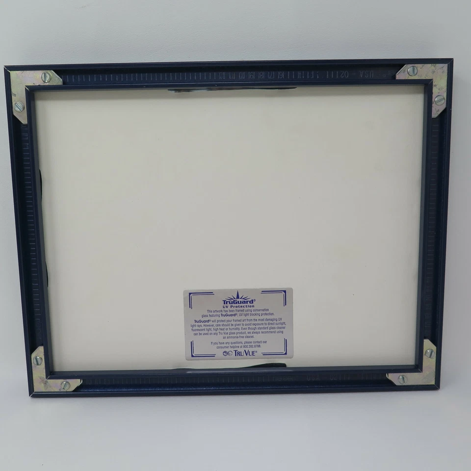 Foto de juego Kurt Warner Marshall Faulk St. Louis Rams de colección 2001 con marco de metal Foto 4 de 4