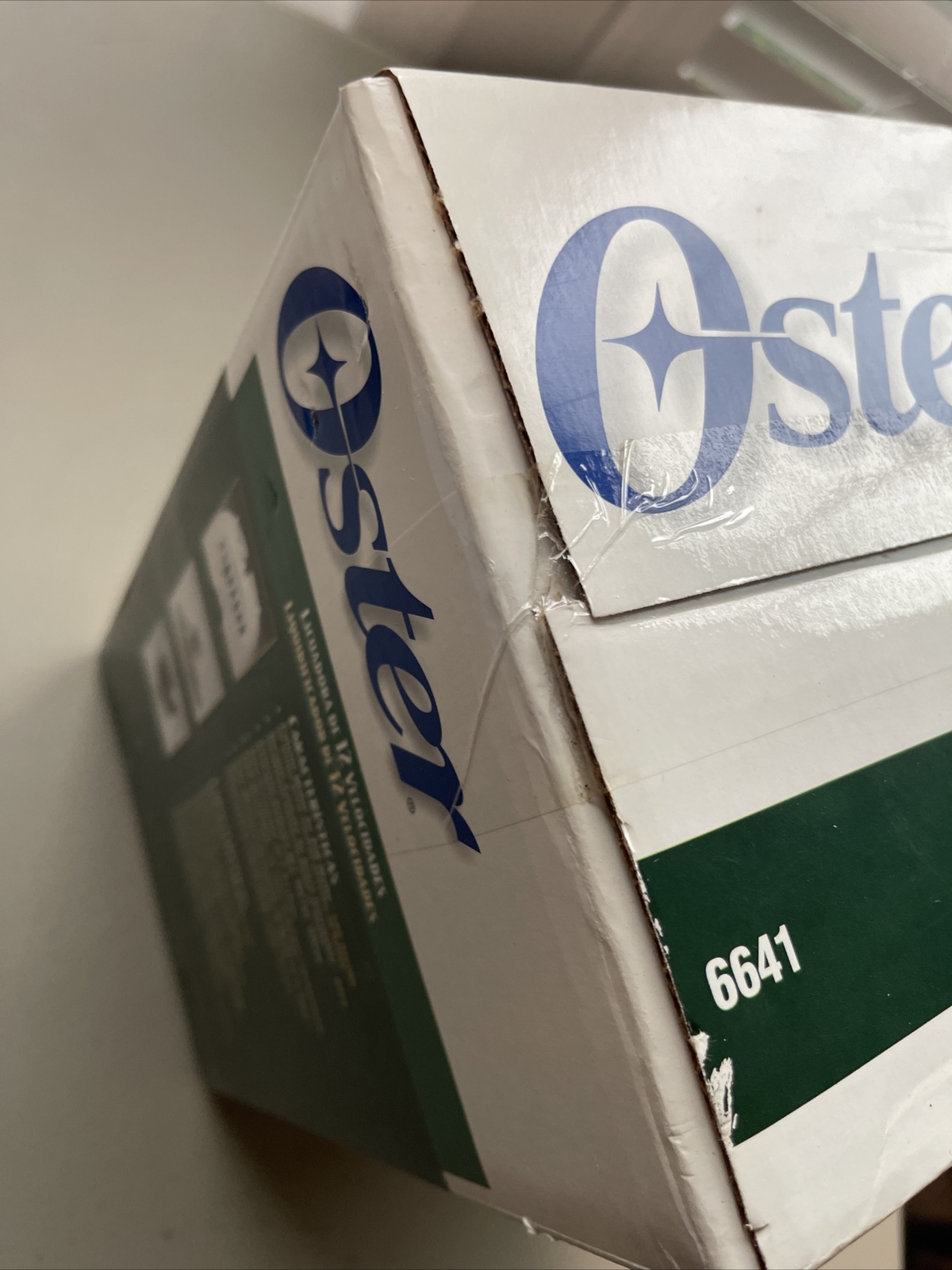 Vintage NIB Factory Sealed Oster 12-speed Osterizer Blender 6641