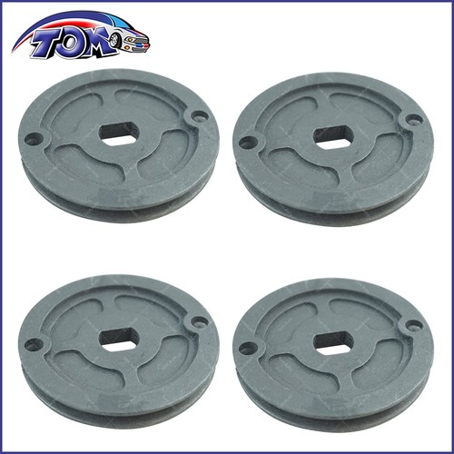 4Pcs Updated Metal Rear Seat Cable Guide Pulley for 2006-2014 Honda Ridgeline
