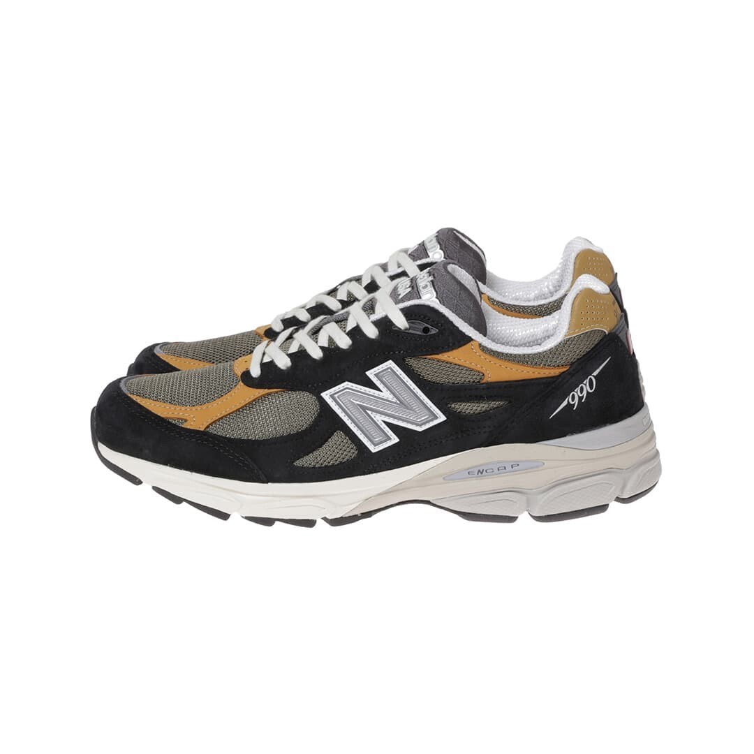 New Balance 990V3 Black Tan Made in USA M990BB3 Men's Size | eBay