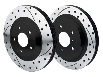 Wilwood 140-11738-D ProMatrix Front Rotor Kit Drilled 1965-1982 Corvette C2/C3