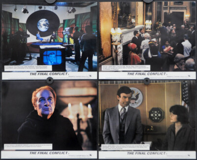 Die Final Conflict Damien Omen III 1981 8X10 UK ( Foh ) Lobby Karte Set Sam