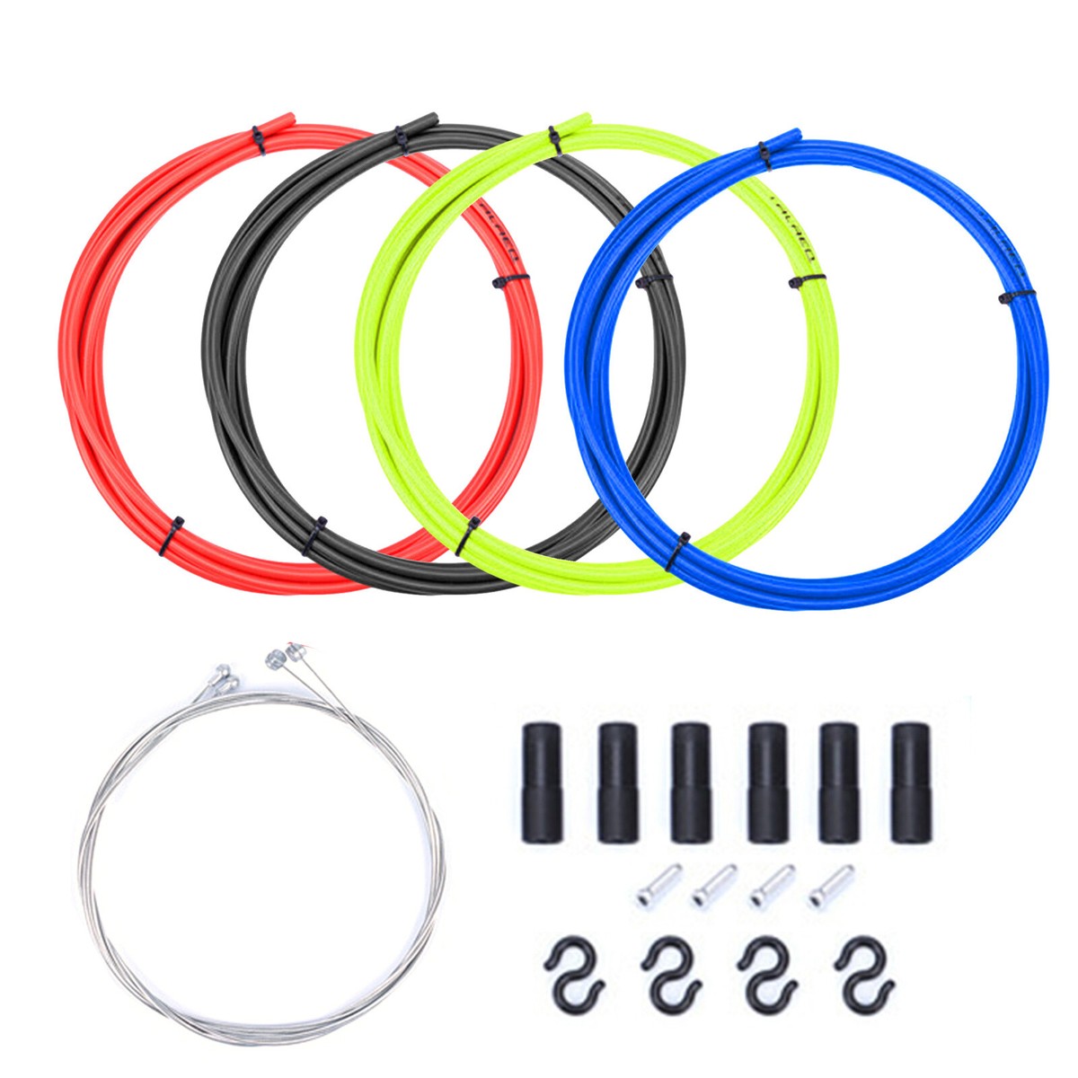 Bicycle Cable Housing Shift/Brake Set Aluminum Lightweight for MTB