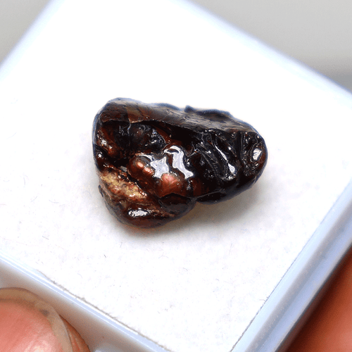 Lote de 6 piezas piedras preciosas superficie botrioidal ágata fuego natural mexicana 11,5-13 mm lote - Imagen 6 de 12