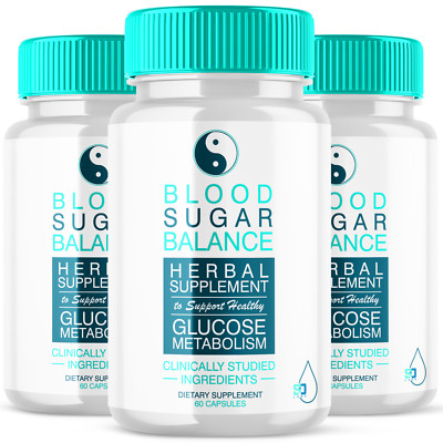 Blood Sugar Balance - Support Daily Balance and Wellness (3 Pack)
