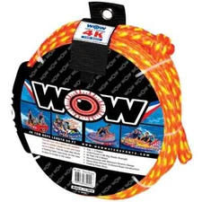 WOW Sports 4K Tow Rope with Floating Foam Buoy – 60 ft. Heavy Duty Tow Rope