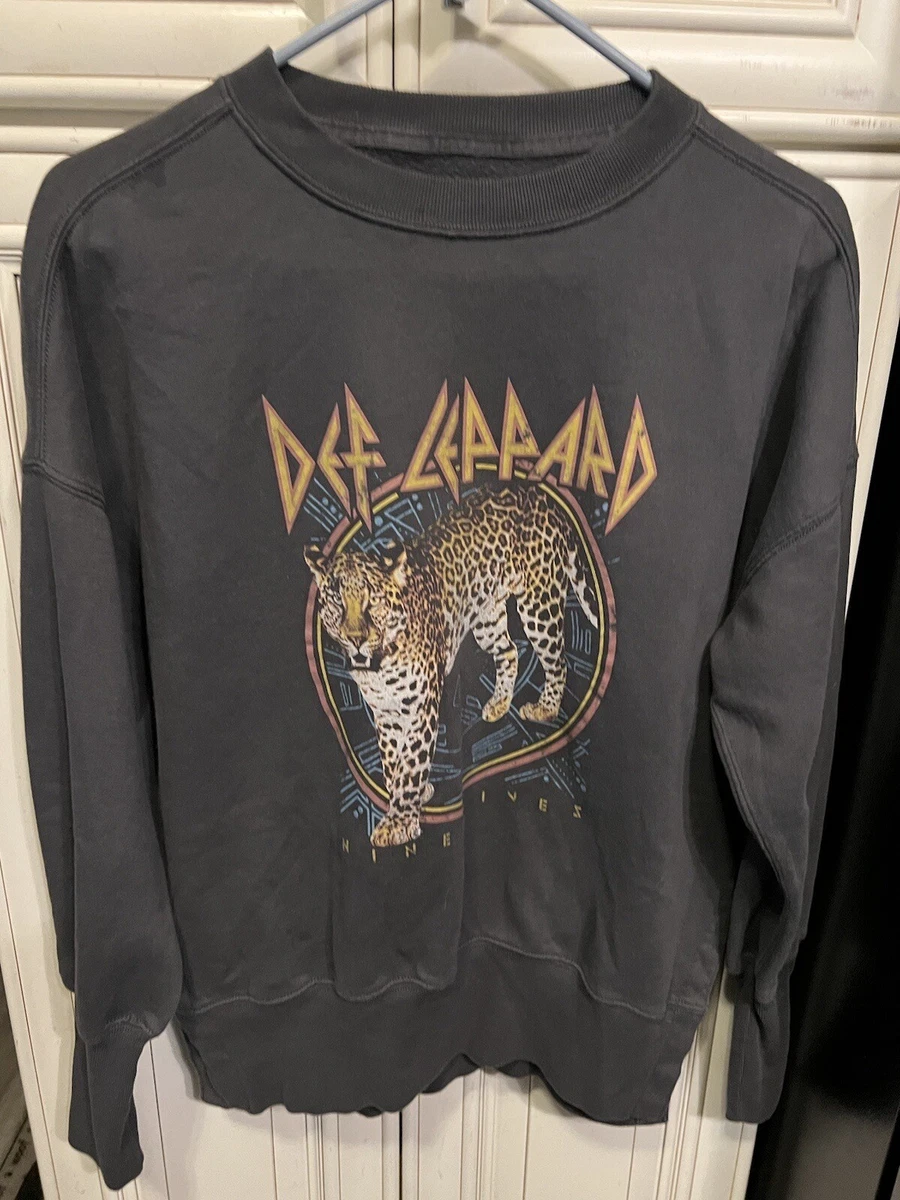 Abercrombie leopard sweatshirt top