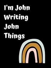 I'm John Writing John Things.by Jornals  New 9781714760190 Fast Free Shipping**