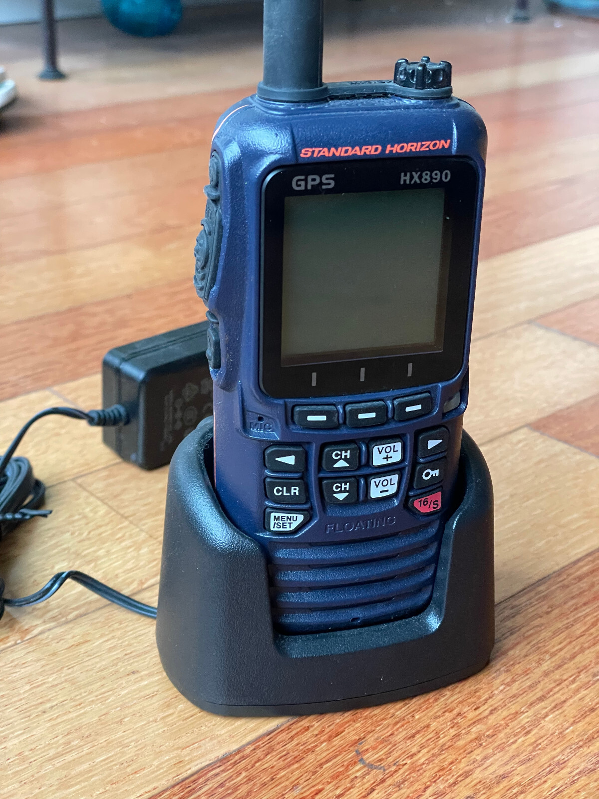 Standard Horizon HX890 Handheld VHF Navy Blue 788026166435 eBay