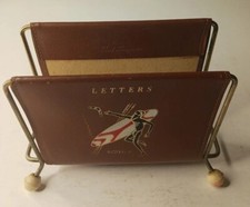 Australia Letter Holder Surfboard Boomerang Kangaroo Leather