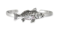 Redfish Bracelet Jewelry Sterling Silver Handmade Fish Bracelet RF2-CB