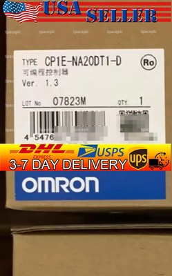 1PC Omron CP1E-NA20DT1-D PLC CP1ENA20DT1D New In Box Expedited Shipping