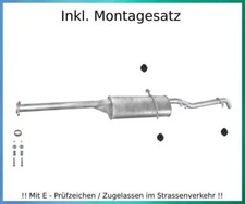 Endschalldämpfer für Mercedes A-Klasse W168 A140 A 160 A190 Auspuff Montagesatz