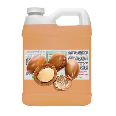 Argan Oil Morocco odorless natural argon oil cold press 32 oz 100 pure unscented