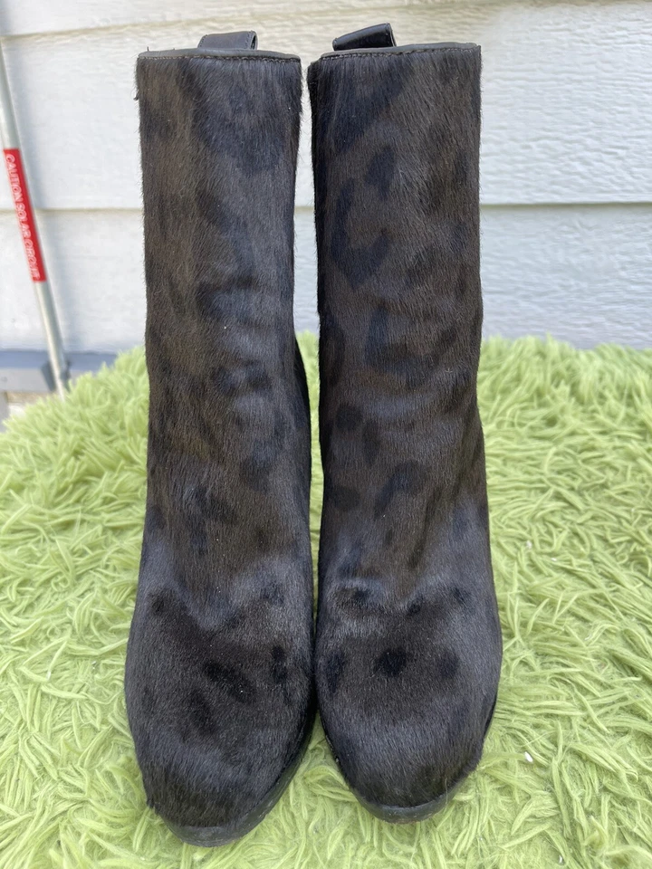 Alexander Wang Ankle Boots Pony Hair Women’s Size 37 - Image 2 of 4