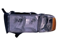 For Dodge Ram Pickup 1500 2500 3500 99-02 Headlight Corner W Sport Package L For Dodge Ram Pickup 1500 2500 3500 99-02 Headlight Corner W Sport Package L