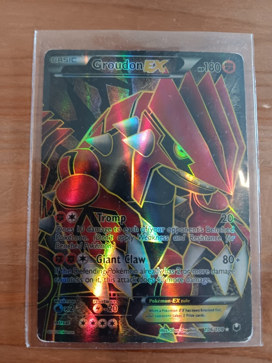 Groudon EX (106 Full Art) 106/108 Dark Explorers Holo for Groudon EX (106 Full Art) 106/108 Dark Explorers Holo for