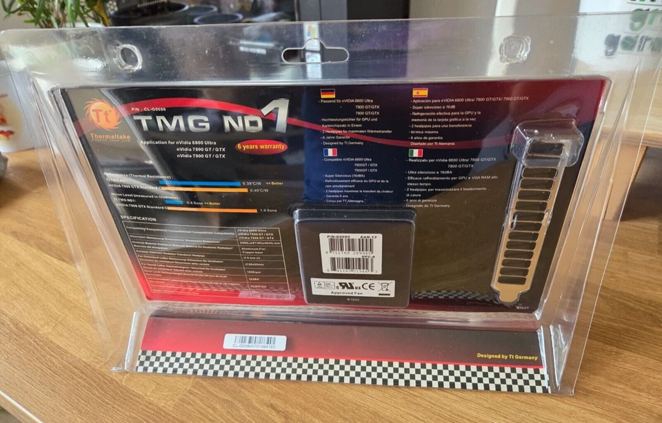 Thermaltake TMG ND1 VGA Cooler Geforce 6800 Ultra 7800 GT GTX 7900 GT GTX - Image 3 of 4