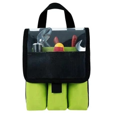 7-Pocket Firefighter Tool Pouch with Carry Handle and Flap Fits in Bunker Gea...