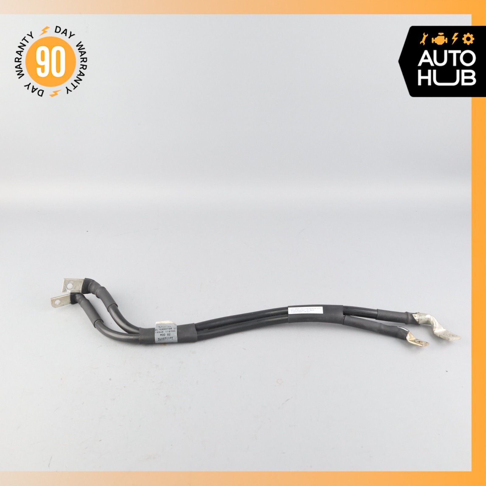03-13 Bentley Continental GTC GT Battery Starter Alternator Cable Harness OEM