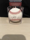 Luis Gil Signed New York Yankees OMLB Baseball JSA COA W/Rookie Of Year 24
