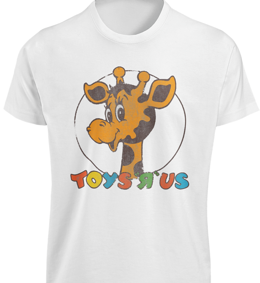 Vintage Toys R Us Geoffrey Giraffe T-Shirt S-4XL 80's 90's Retro