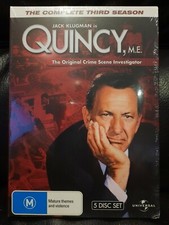 QUINCY M.E. THIRD SEASON 3 Series THREE Jack Klugman REGION 4 DVD NEW SEALED